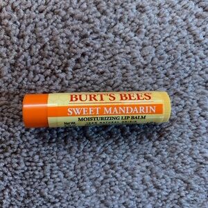 Burt's Bees Sweet Mandarin Lip Balm - Orange and Yellow